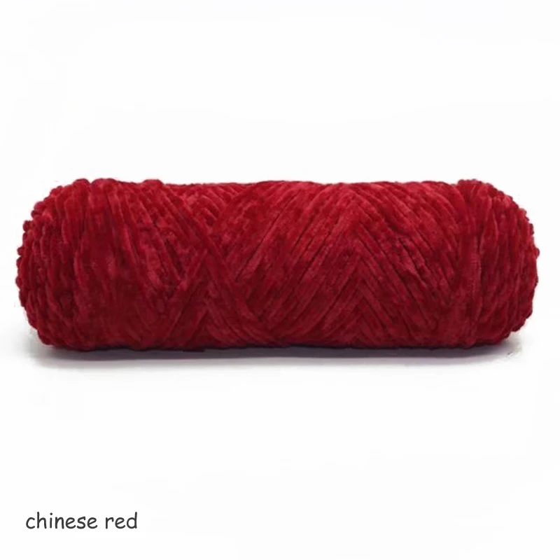 Пряжа для вязания, хлопок, Детская шерсть, пряжа для вязания крючком, сделай сам, свитер, пальто, линия, мягкий протеин, кашемир, пряжа, шелк, шерсть, шарф, линии - Цвет: chinese red