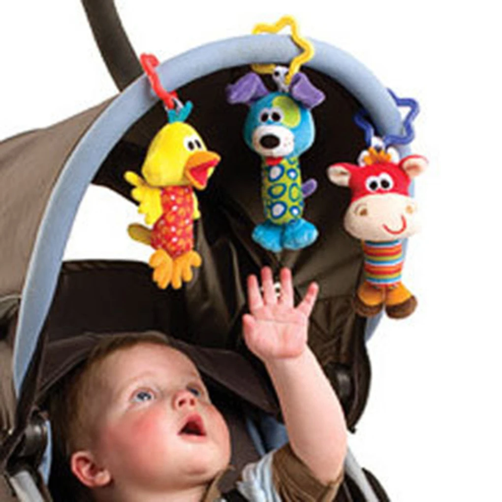 Новорожденная детская коляска игрушечный колокольчик кровать и подвесная для детской коляски колокол игрушки Развивающие детские погремушки стили мягкие игрушки младенец