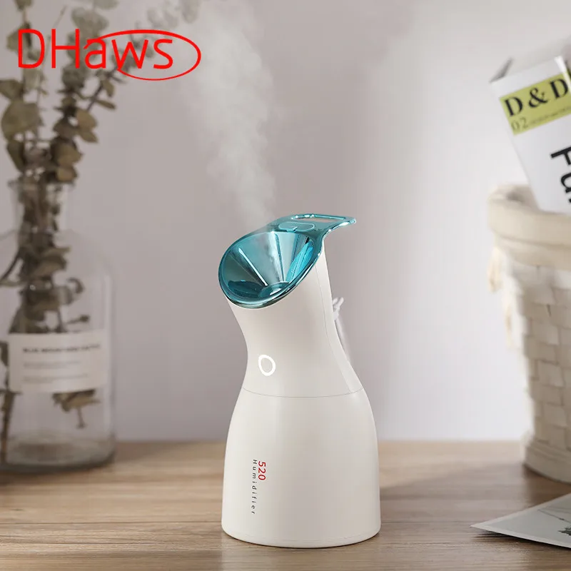 

DHaws 500ml Cool Mist Ultrasonic Air Humidifiers for Bedroom Waterless Auto Shut-off Filterless Vaporizer for Home Room Baby