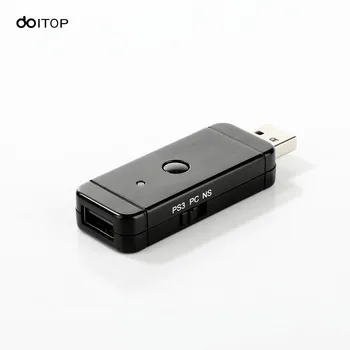 

DOITOP Wireless Bluetooth Gamepad Receiver USB Converter Controller Adapter For Nintendo Switch Pro&Joy_Con WiiU PS3 PS4 XboxOne