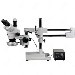 Тринокулярный стереомикроскоп -- AmScope поставки 3.5X-90X увеличивающие насадки для микроскопа МИКРОСКОП w/сверхмощный металлический