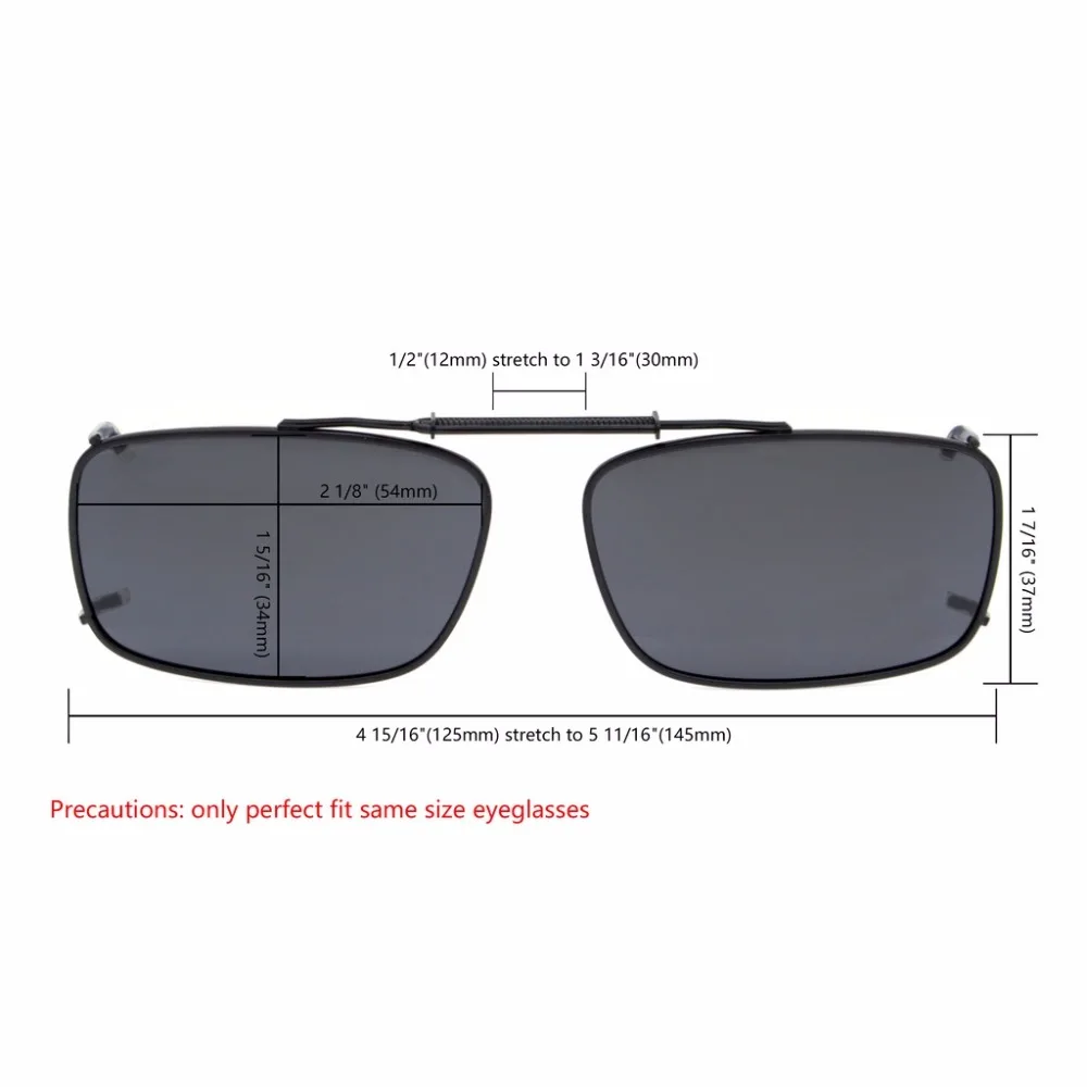 C61 микс Eyekepper серый/коричневый/G15 объектив 3 pack клип на поляризованных