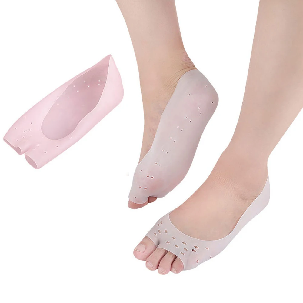 

1Pair Silicone Gel Moisturizing Socks Foot Care Protector,Prevent Plantar Fasciitis And Metatarsalgia,Corns Calluses