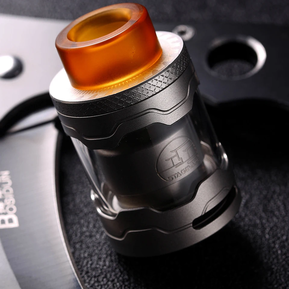 2019 Original StageVape armor RTA 25mm with e-liquid capacity 3ml Single Coil Adjustable bottom airflow tank VS Wotofo Unity RTA (8)