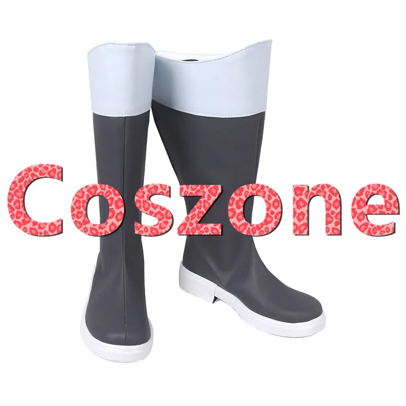 Cells At Work Hataraku Saibou Platelet Black White Shoes Cosplay Boots (3)