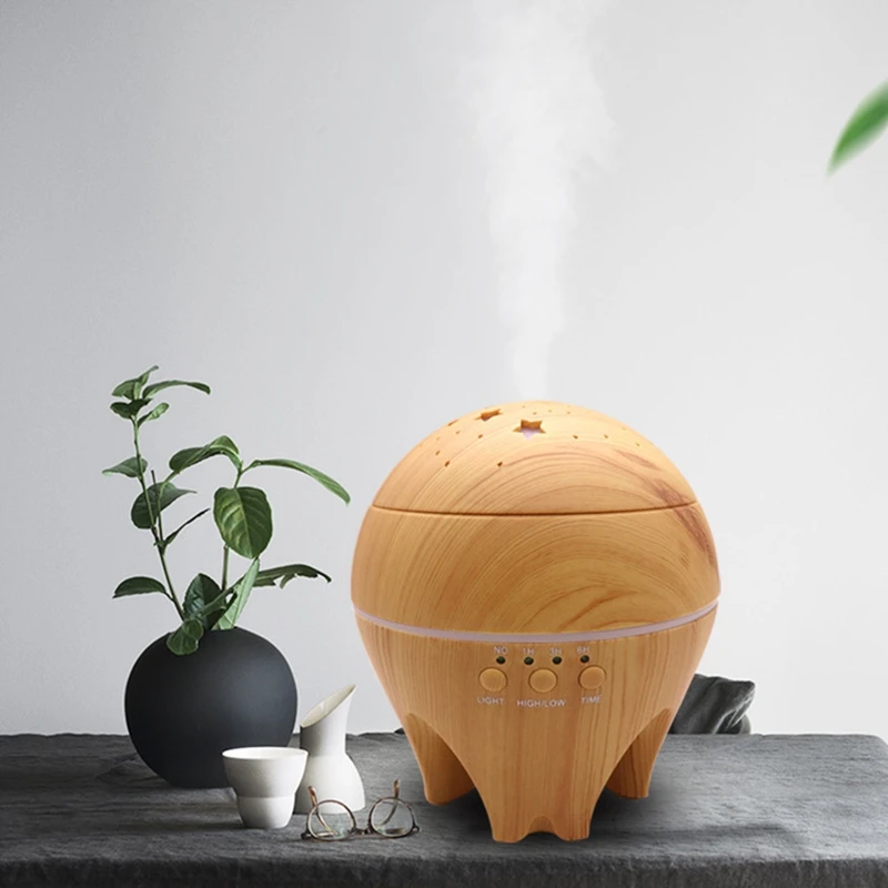 

Essential Oil Diffuser 500Ml Aroma Humidifier Mist Make With 7 Color Led Lights Ultrasonic Aromatherapy Diffuser For Home Us P