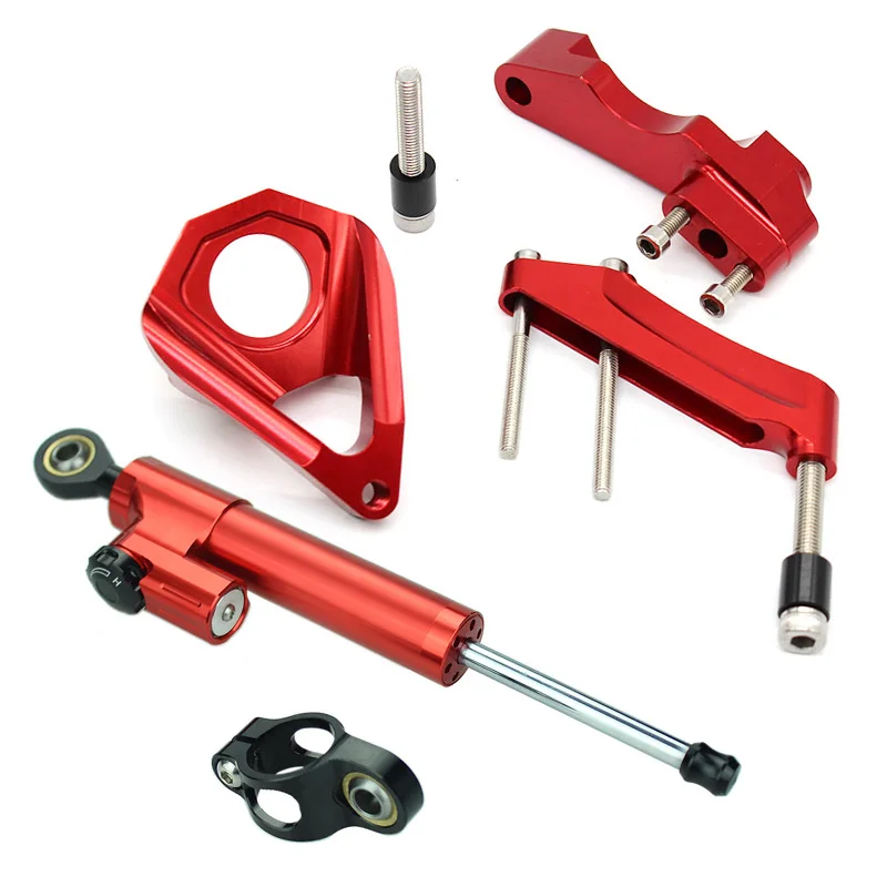 

Motorcycle Steering Stabilize Damper Bracket Mount Kit For Suzuki GSXR 600 750 GSXR600 GSXR750 K4 2001-2005 2002 2003 2004