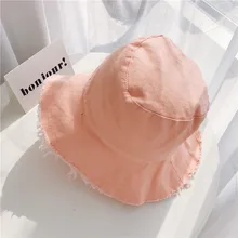 Винтажная сломанная флоппи Рыбацкая шляпа пара солнцезащитная Кепка Хип Хоп шляпа панка Кепка для улицы мужская женская панама