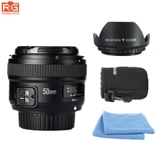YONGNUO YN 50mm f/1.8 Lente AF YN50mm Apertura Enfoque Automático Grande apertura para la Cámara RÉFLEX DIGITAL Nikon como lente AF-S 50mm 1.8G Envío bolsa