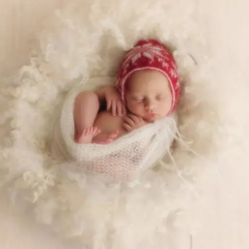 Newborn Baby Stretch Wrap Boys Girls Photography Photo Prop Swaddle Blanket Rug