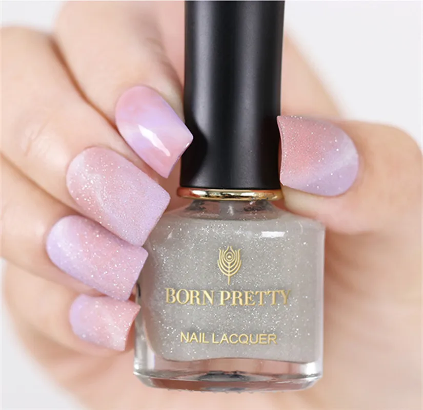 BORN PRETTY Crystal Sand Top Coat 6ml Non peelab Water Based Base Coat