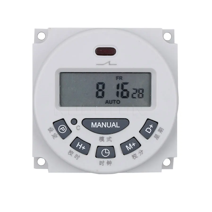 

L701 AC220V Electronic Timer Digital LCD Programmable Control Timer Switch Time Relay Switch Weekly Programmable