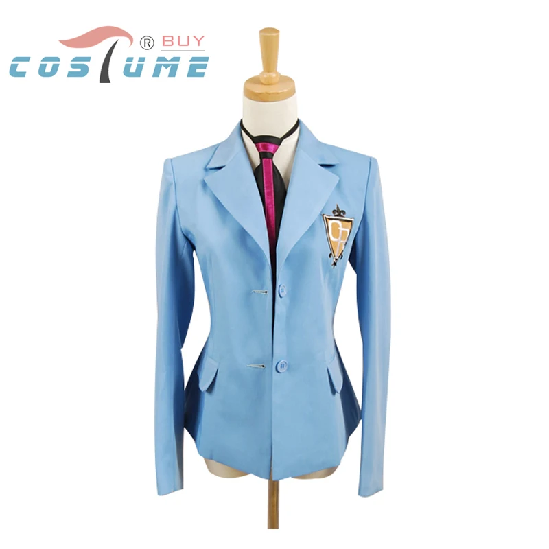 Jaqueta e Gravata Ouran Escola Secundária Anfitrião Clube Haruhi Kyoya Hikaru Takashi Cosplay Traje só