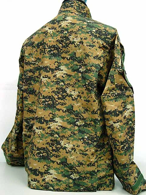 

CS Training military uniform special Digital jungle Camouflage outdoor Combat tactical Uniform coat for hunting wargame