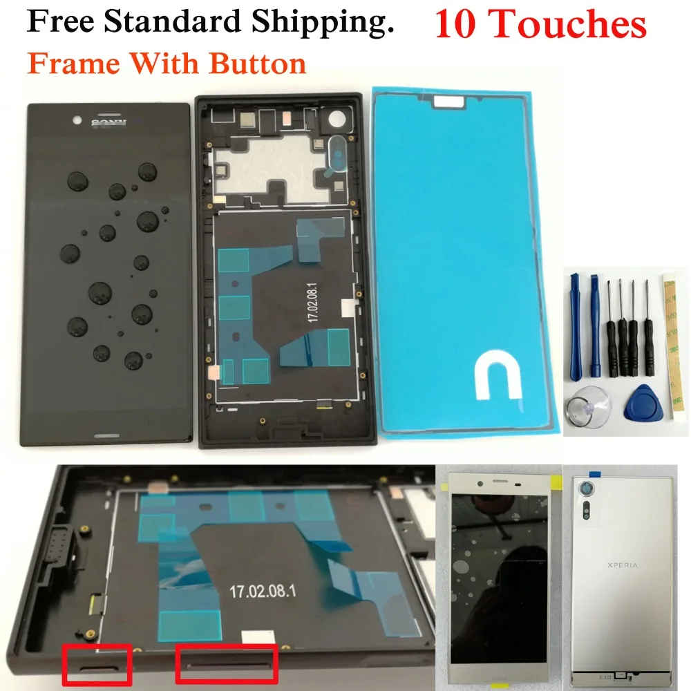 Сенсорный ЖК экран Shyueda с рамкой для SONY Xperia XZS G8231 G8232 5 2 дюйма|Экраны мобильных