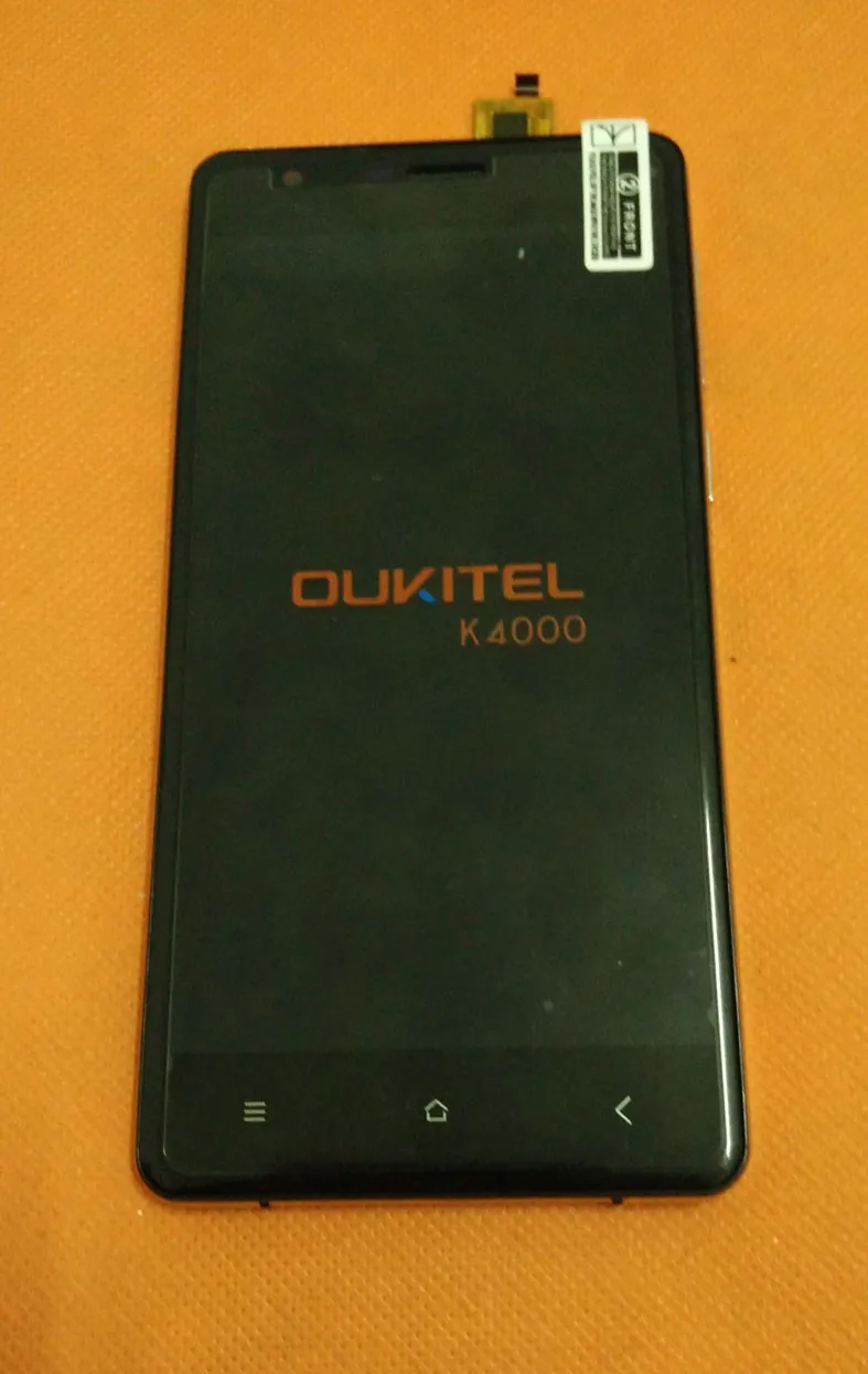 

Old Original LCD Display + Touch Screen+ Frame For OUKITEL K4000 MTK6735 Quad Core 5.0" HD 1280x720 Free shipping