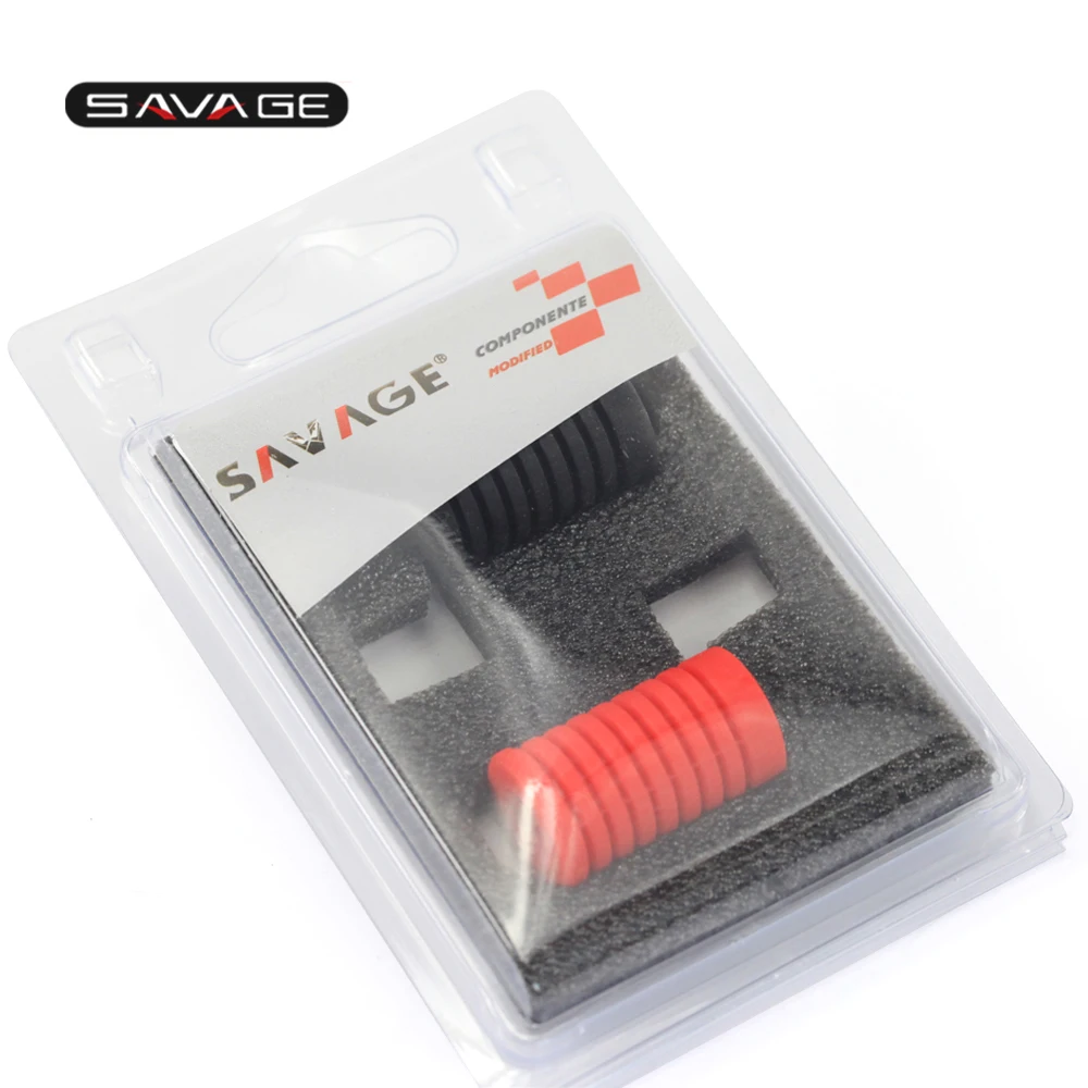 Shift Lever Toe Peg Silica Gel Foot Pad For Motorcycle (2)