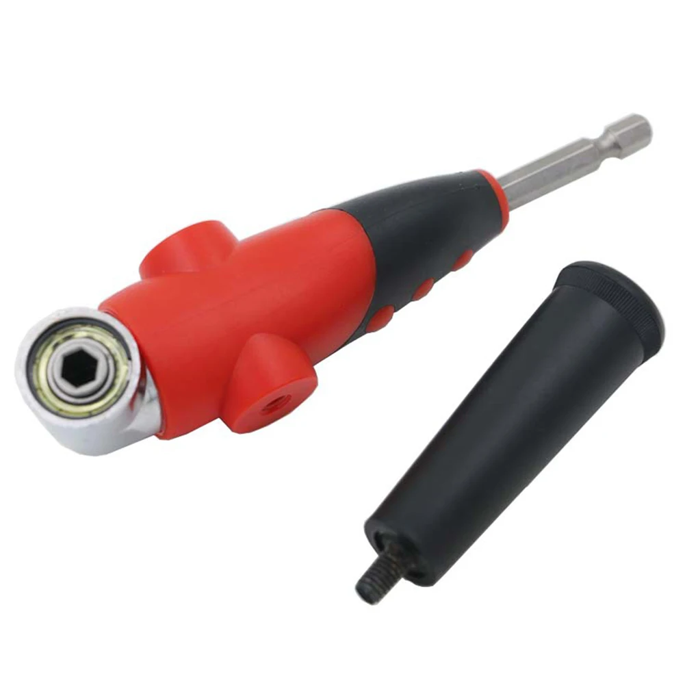 

105 Degree Adjustable Power Tool Ratchet With Wrench Screwdriver DIY Angle Driver Hex Shank Magnetic Electric Bending Drill Set