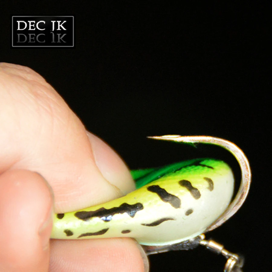 5.5cm Fishing Lur Fake Bait Trolls Soft Floating Frog Lure Topwater Artificial Baits China For Pike Swimbait With Hooks Lures (4)