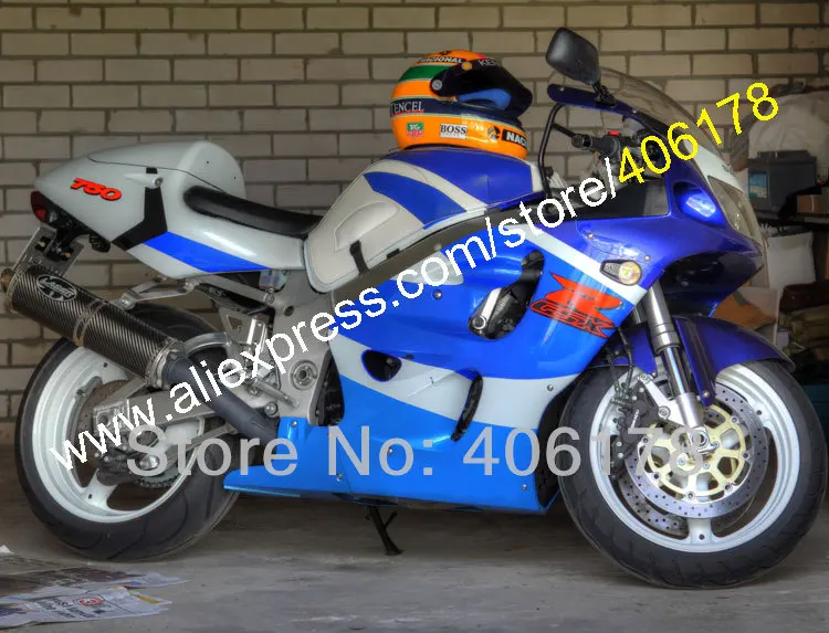 

Hot Sales,For SUZUKI GSXR600 GSXR750 GSXR 600 750 96 97 98 99 00 1996 1997 1998 1999 2000 Blue white Bodywork Body Fairings