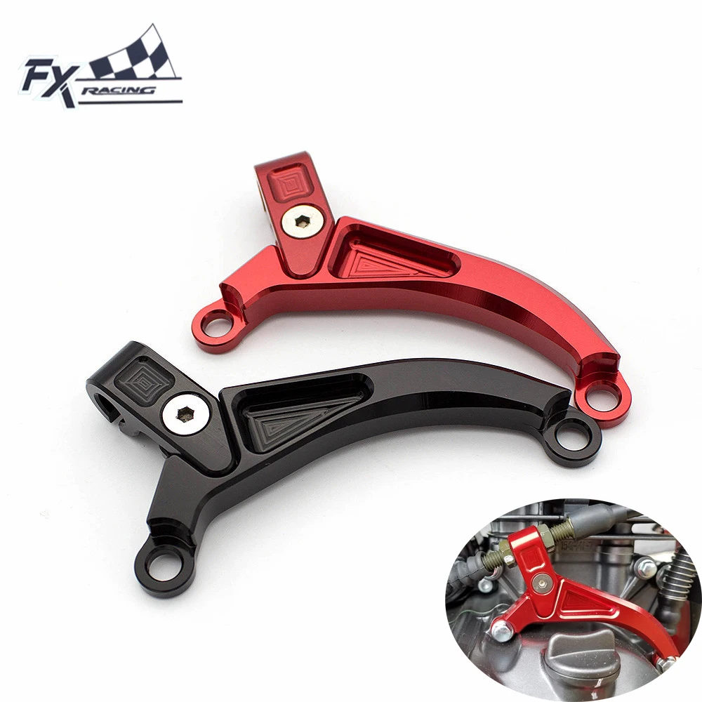 

For Benelli TNT125 TNT135 TNT 125 135 CNC Motorcycle Clutch Cable Line Holder Bracket Clamp RED Black