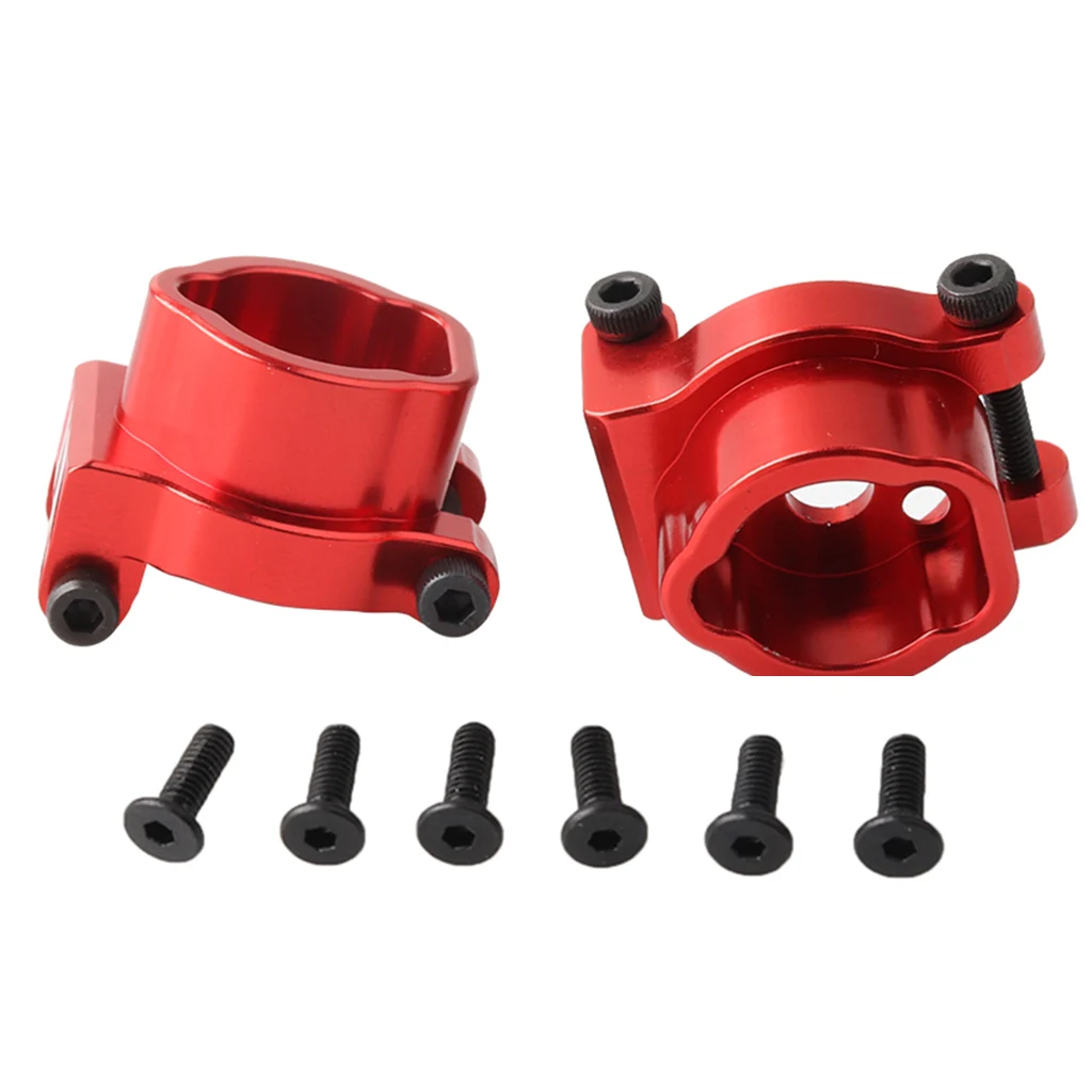 2Pcs Metal Aluminum Alloy Rear Portal Drive Axle Mount C Seat for TRAXXAS TRX4  -4 8256 1:10 RC Climbing Car Upgrade Parts