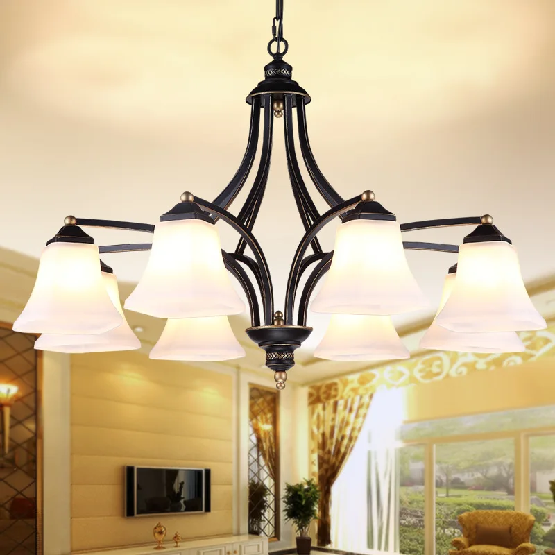 люстра в американском стиле