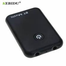 KEBIDU 3,5 мм аудио беспроводной Bluetooth 4,2 передатчик приемник 2 в 1 адаптер стерео аудио для ТВ автомобильный динамик музыка+ USB кабель
