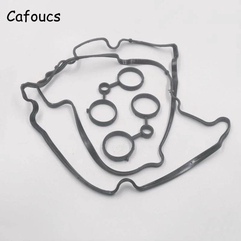 Cafoucs для peugeot 308 S 3008 408 508 уплотнитель клапанной крышки набор для Citroen C4L C5 C3-XR 1,6 T 0249E6 0249E7