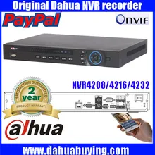 2016 hot Sale Dahua 5MP DHI-NVR4208 8ch/16ch/32ch channel CCTV NVR DVR Recorder Dahua Onvif HDMI Output Network For all Cameras
