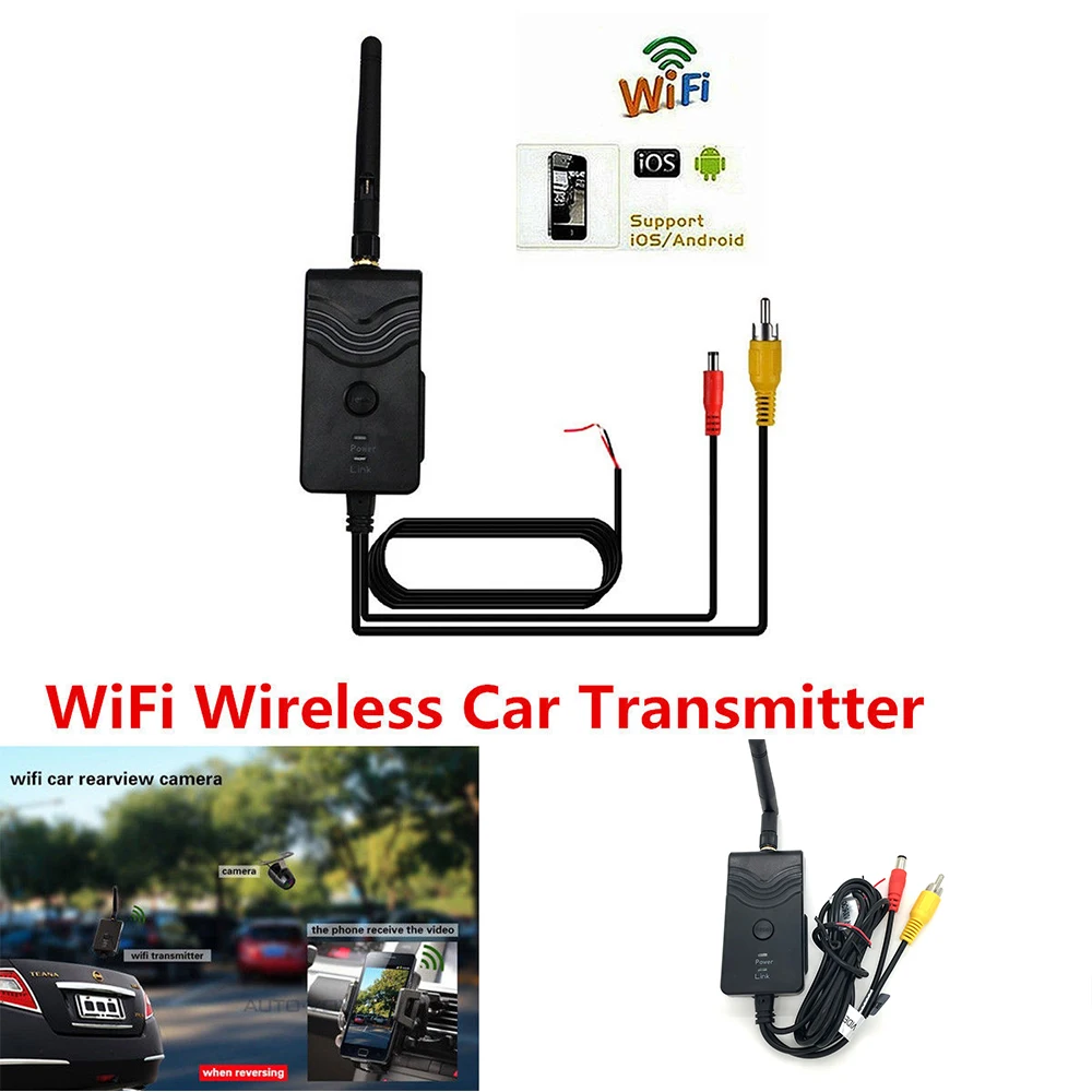 903W FPV WiFi Wireless Car font b Camera b font Video Rearview WIFI Transmitter Backup font
