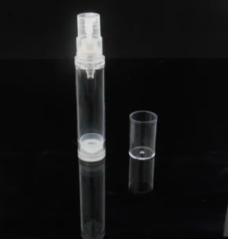

100pcs/lot plastic clear 5ml airless spray pump bottle