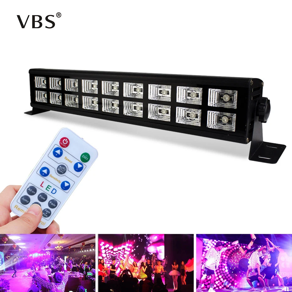 

Disco Ball Party Lights Strobe Light 54W 27w LED Stage Lights For Christmas Home KTV Xmas Wedding Show A1