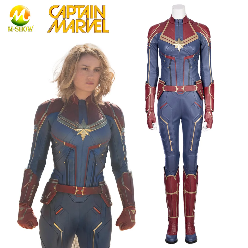 Captain Marvel Cosplay Costume Carol Danvers 2019