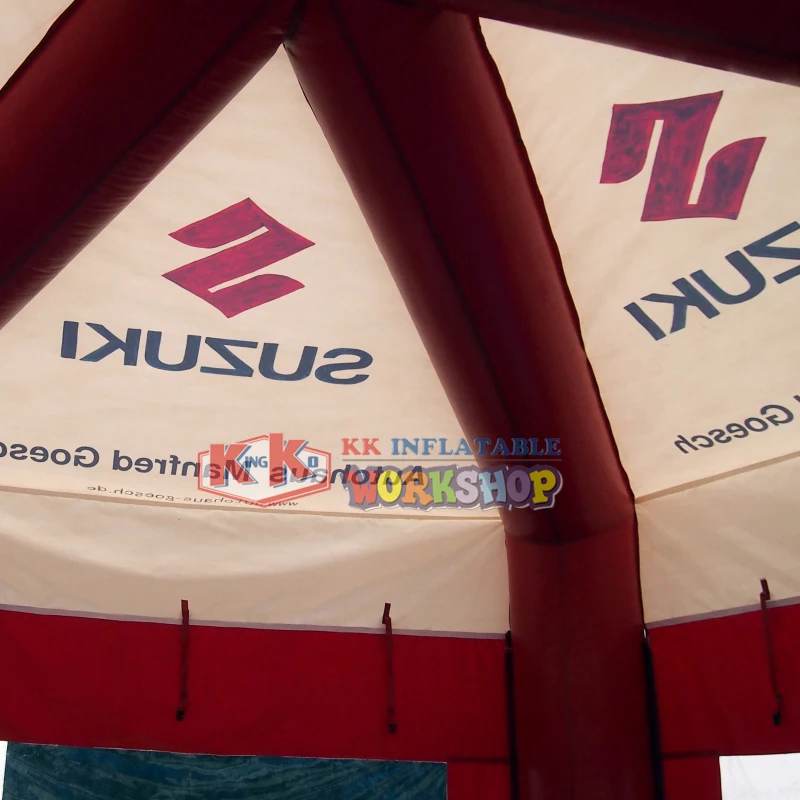  Outdoor transparent temporary inflatable tent