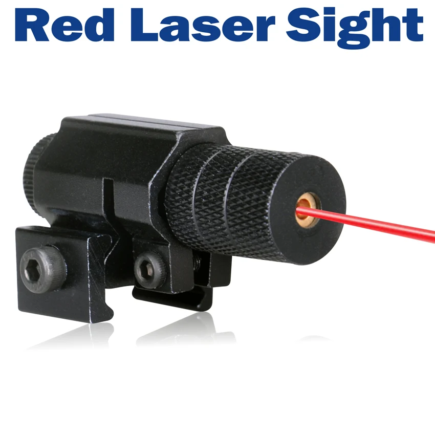 

21mm Tactical Hunting 650nm Mini Red Dot Laser Sight with Tail Remote Switch Scope for Pistol Air Gun