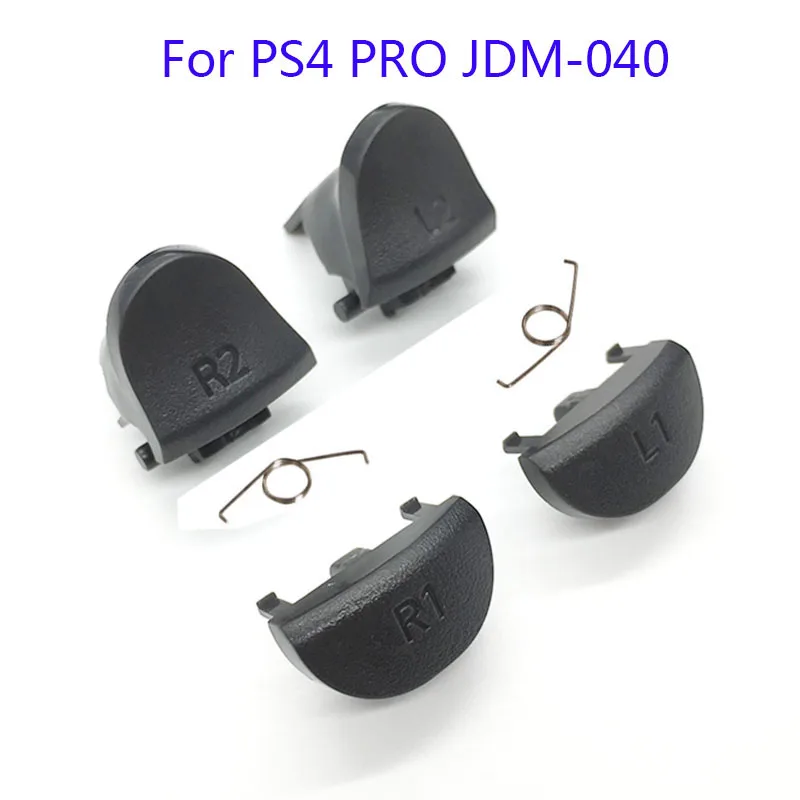 20 комплектов JDS 040 JDM 040 кнопка запуска контроллера Замена L1 R1 L2 R2 с пружиной для PS4 Pro контроллер ремонт части