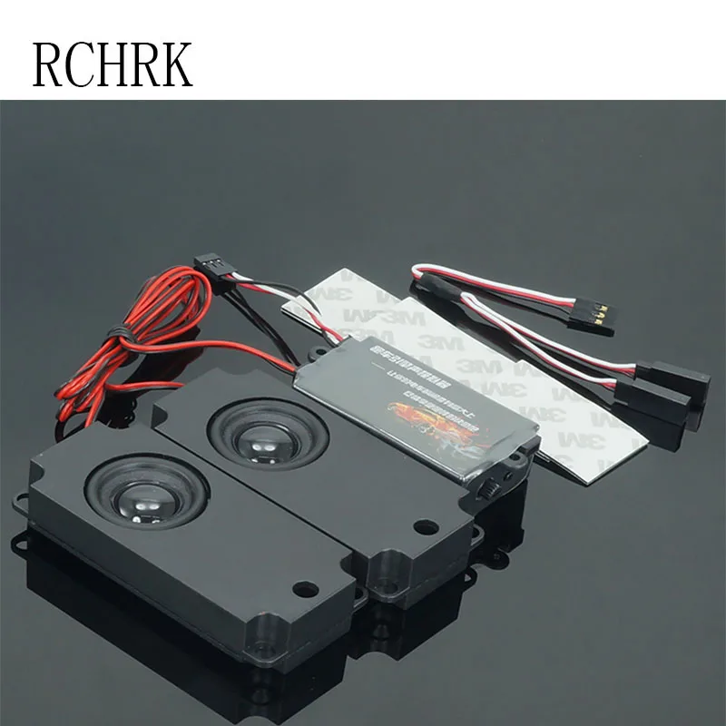 

Remote control tram truck imitation sports car engine sound vocal throttle linkage sound