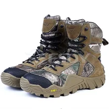 ESDY/уличные камуфляжные ботинки для альпинизма; военные тактические армейские ботинки; мужские армейские ботинки; Дышащие Высокие походные охотничьи туфли