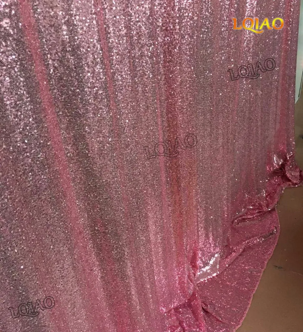 Pink Gold Sequin Backdrop-011