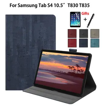 

Case For Samsung Galaxy Tab S4 10.5 T830 T835 T837 SM-T830 SM-T835 10.5" Cover Funda Tablet Auto Sleep/Wake Stand Shell+Film+Pen