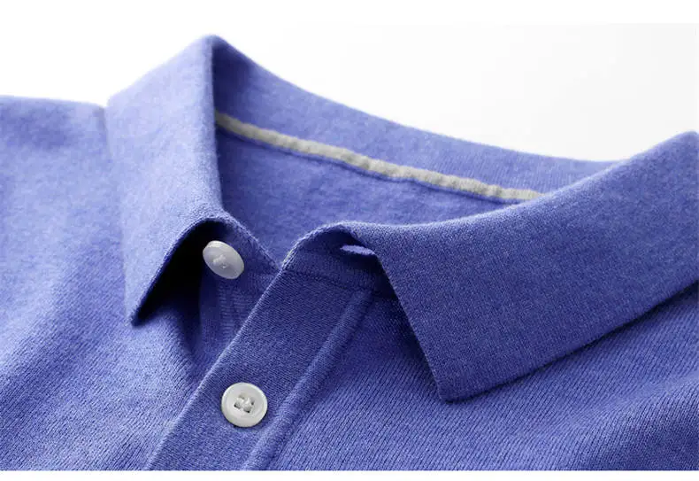 13Colors Summer Polos Men Sweater Quality Combed Cotton Knitted Short Polo Male Tees Top Pullover Large Plus Size 4XL Muls Brand 13