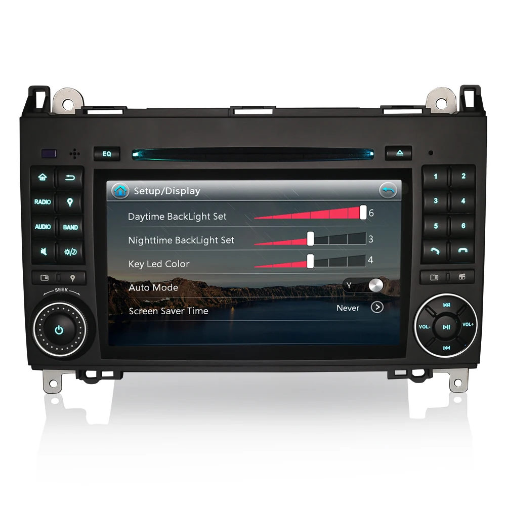 Excellent 7" Special Car DVD for Mercedes-Benz A-W169 2005-2012 & B-W245 2005-2012 & Sprinter 2006+ with 500GB Mobile Hard Disk Support 5