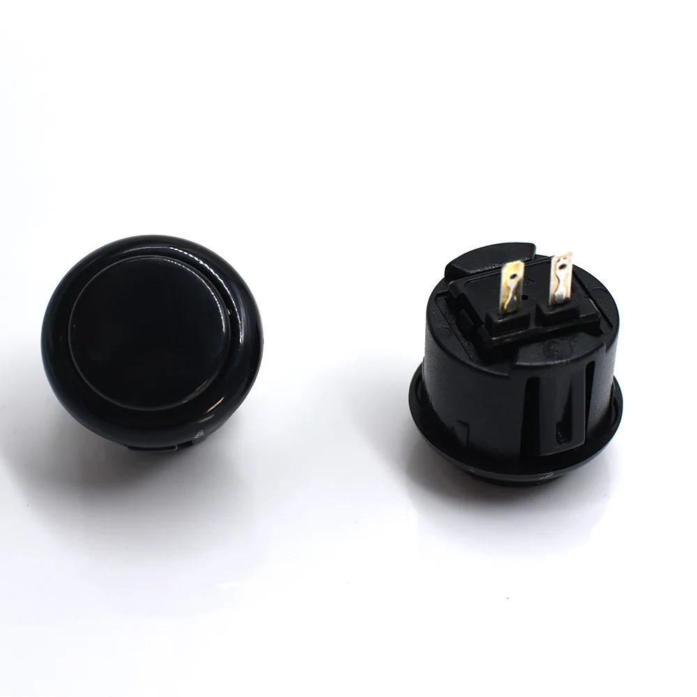 Marwey 10pcs 24mm Replacement for Sanwa OBSF-24 OBSN-24 OBSC-24 Black Arcade Push Buttons Switch DIY Game Machine Parts Kit Marwey 10pcs 24mm Replacement for Sanwa OBSF-24 OBSN-24 OBSC-24 Black Arcade Push Buttons Switch DIY Game Machine Parts Kit