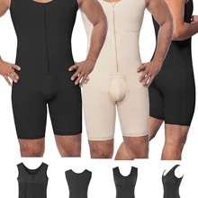 6XL гинекомастия корсет PRAYGER подтяжка попа формирователь для мужчин похудение Грудь Боди живота Триммер Корректирующее белье цельное нижнее белье