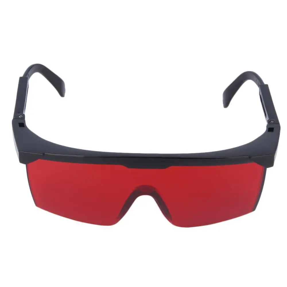 Защитные очки, лазерные защитные очки, зеленые, синие, красные очки, защитные очки, зеленые цвета, высокое качество и новейшие - Цвет: Красный