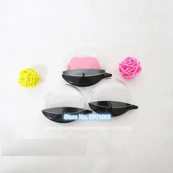 

30pcs 50pcs Clear Empty Lip Shaped Lipstick Container DIY Lip Balm Container Case Cute Empty Cosmetic Mouth Shape Lipstick Box