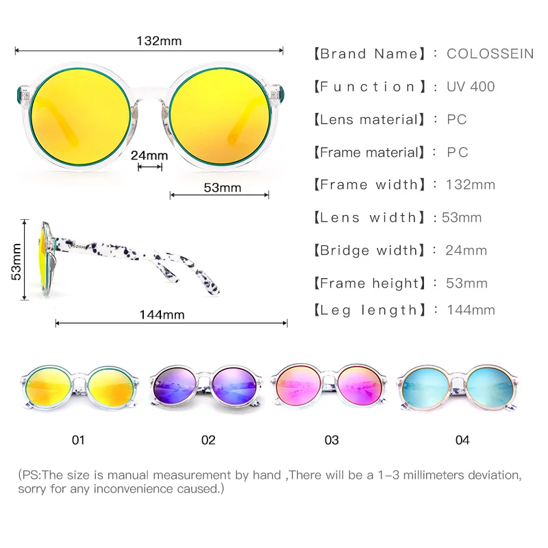 COLOSSEIN солнцезащитные очки для женщин круглые ретро стиль солнцезащитные очки роскошные женские солнцезащитные очки классические женские очки летние для женщин