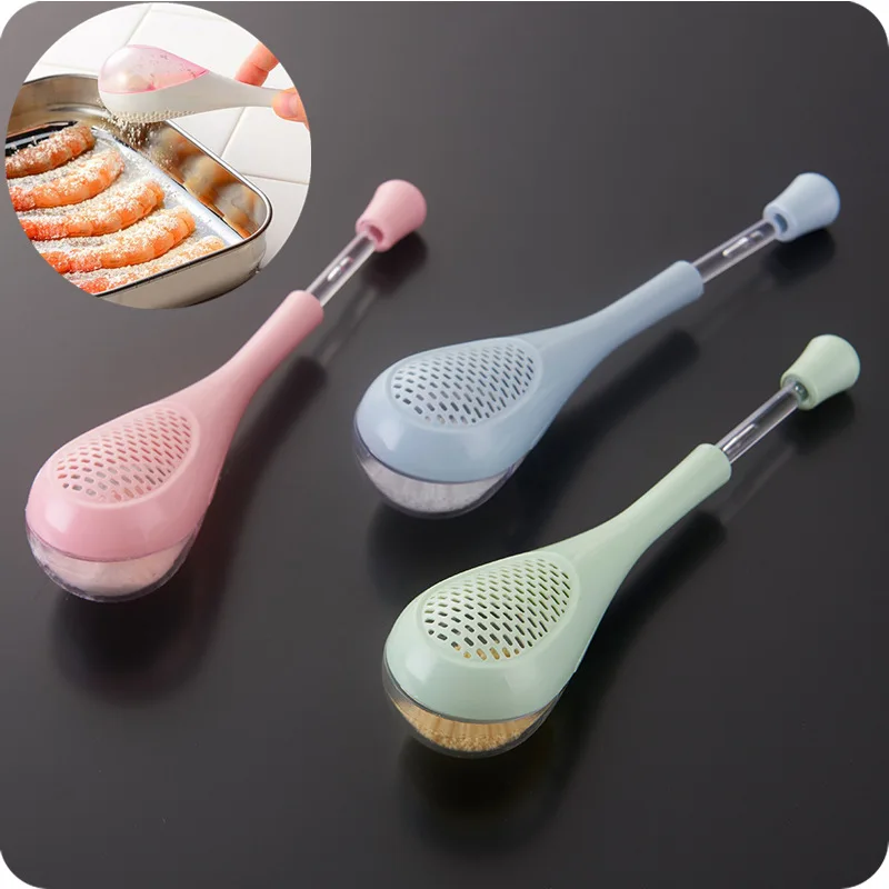 

Hollow seasoning spoon salt and pepper Strainer Cooking Infuse Stripper Barbecue Grill spice scoop kitchen accessories