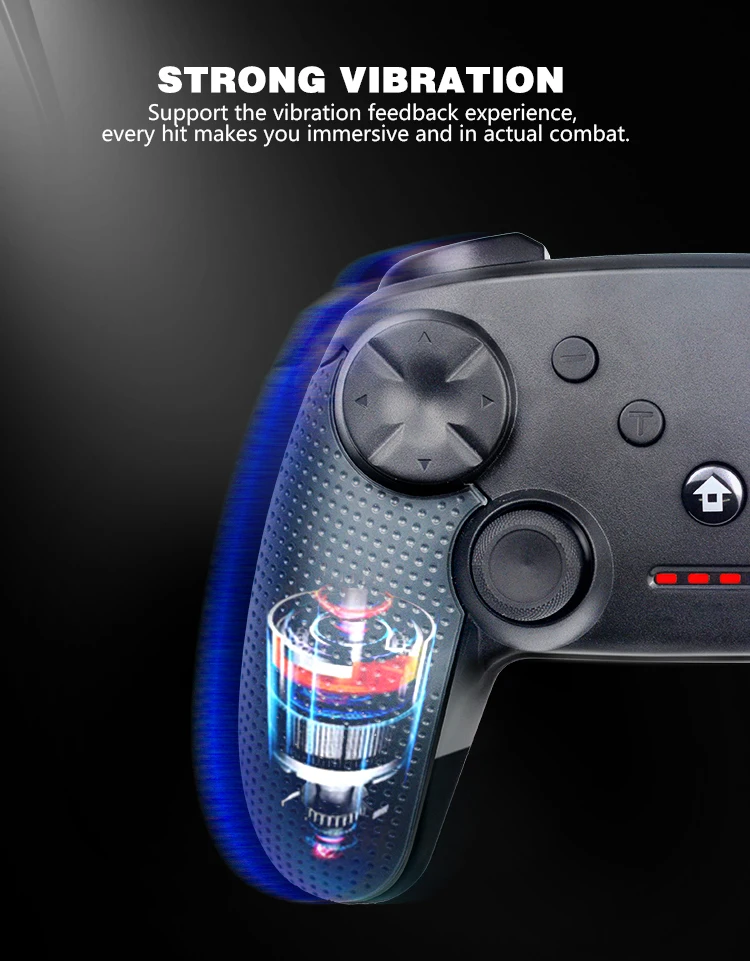 Беспроводной Bluetooth геймпад с изображением лягушки для ПК, игровой джойстик, контроллер с переключателем, контроллер с Bluetooth, джойстик
